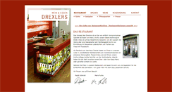 Desktop Screenshot of drexlers-restaurant.de