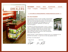 Tablet Screenshot of drexlers-restaurant.de